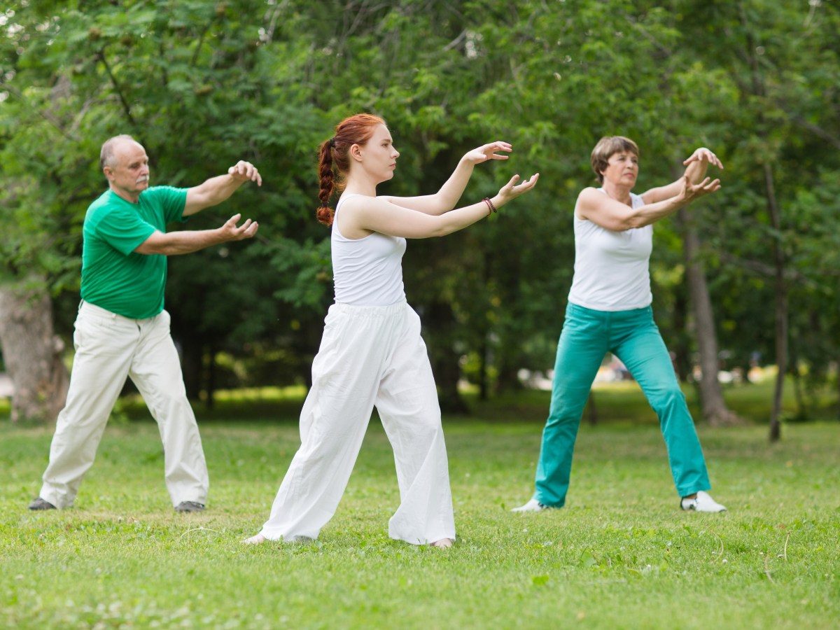 Tai chi can tip the scales of balance back in your&nbsp;favor